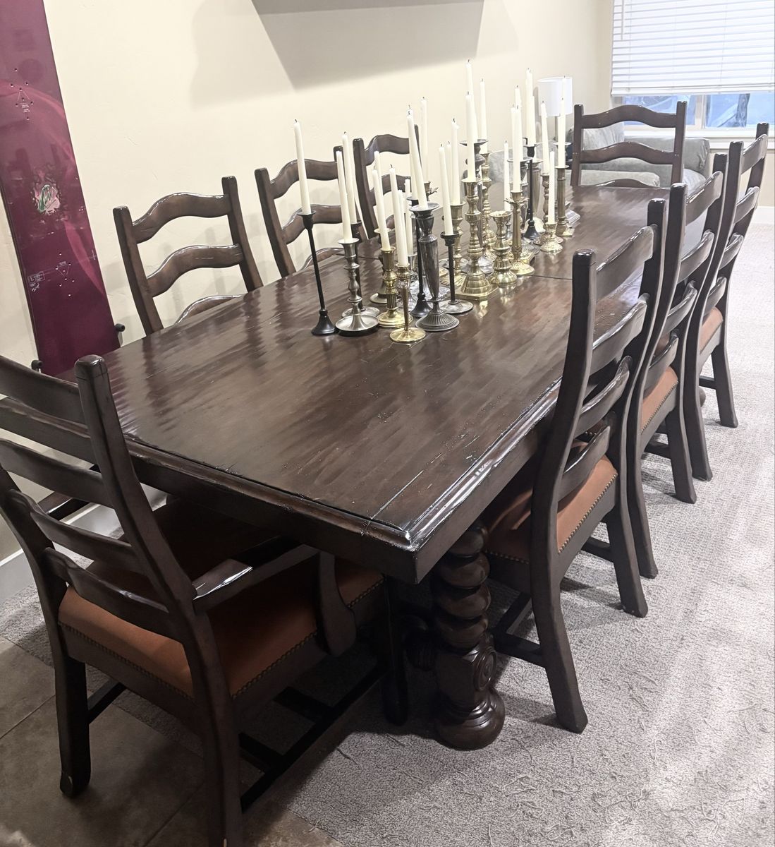 Large Dinning Room Set