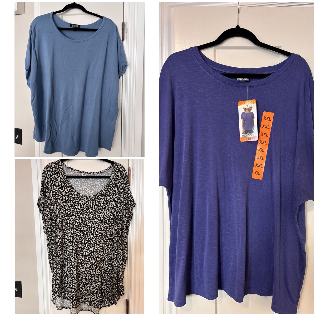 Women’s XXL Tops $5 Each