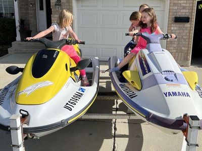 Yamaha WaveRunner GP760 (3-Seater) + WaveRaider 700 w/ Double Trailer – Ready for Summer