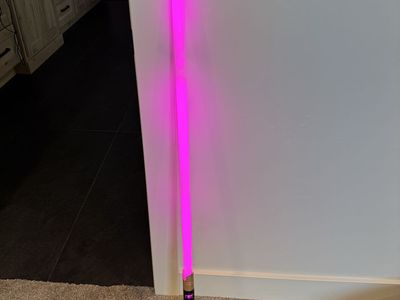Star Wars Light Sabers - 1 black and 1 Gold