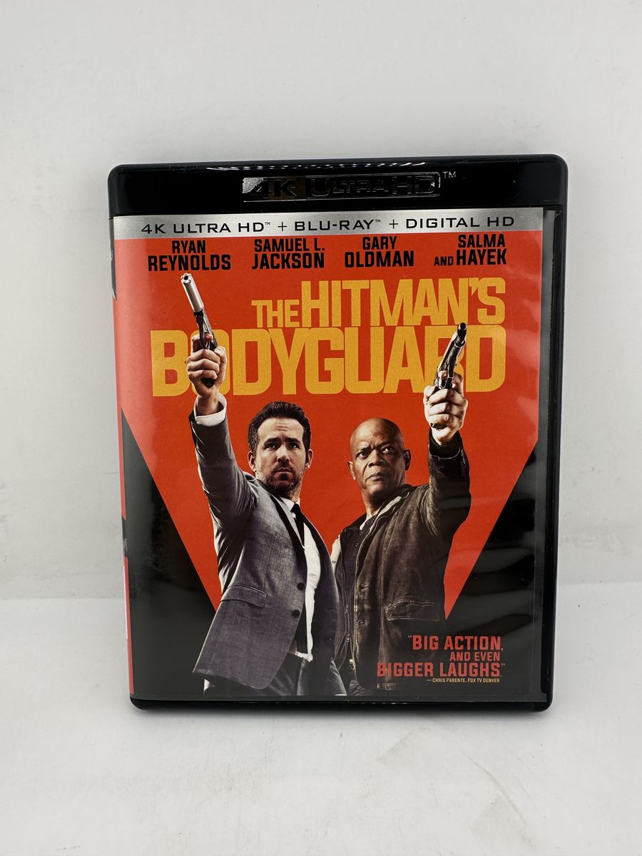 The Hitman's Bodyguard 4K Ultra HD + Blu-ray 2-Disc Ryan Reynolds Samuel L.