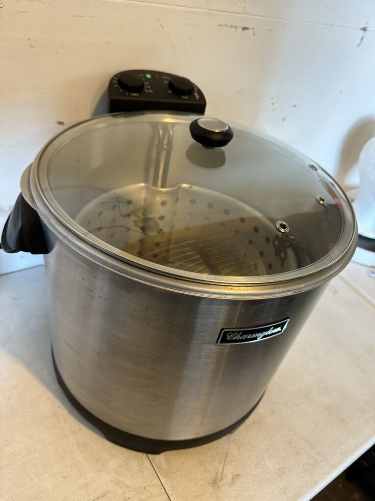 Charmglow Electric Turkey Fryer Boiler Steamer