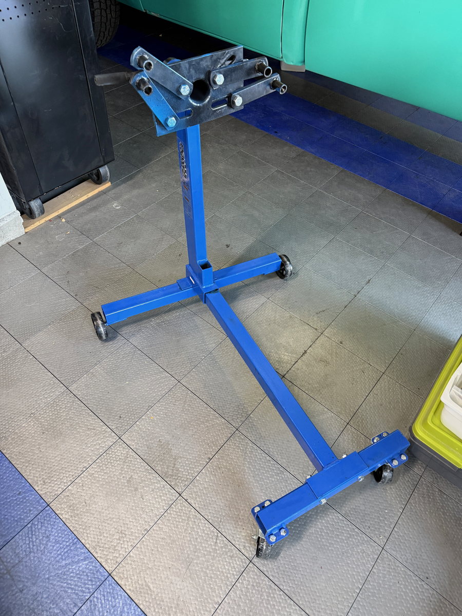 Half Price! 1/2 Ton Engine Stand - 1,000 Lbs - Nearly New - Used to rebuild an engine, don't need anymore.