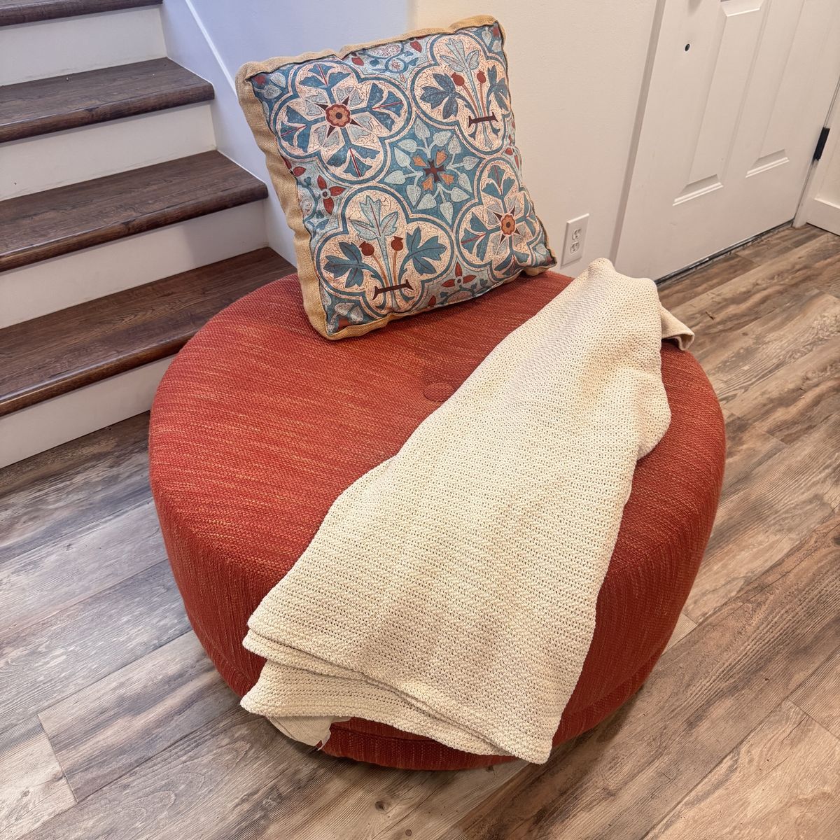 Multifunctional Ottoman, functional centerpiece.