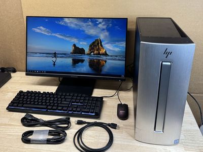 2024 Monitor HP Turn Key Desktop Setup i5 16/1TB