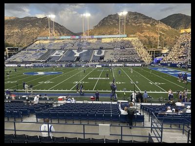 Prime 2-Seat Pair: BYU vs Utah Tech (9/5) – Lower Section 3, Row 12 Aisle. $90 cheaper than SeatGeek.