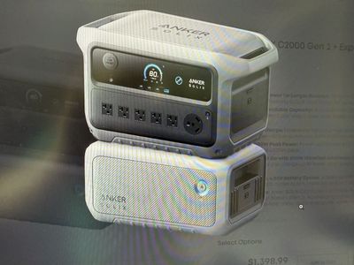 Anker Solix C2000 Gen 2 Power Station W/Expansion Battery