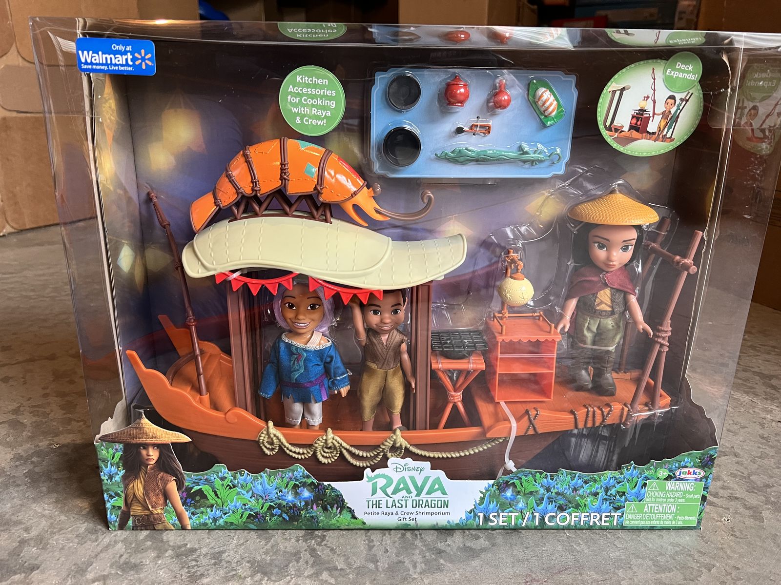 NEW: Disney Raya & the Last Dragon Playset