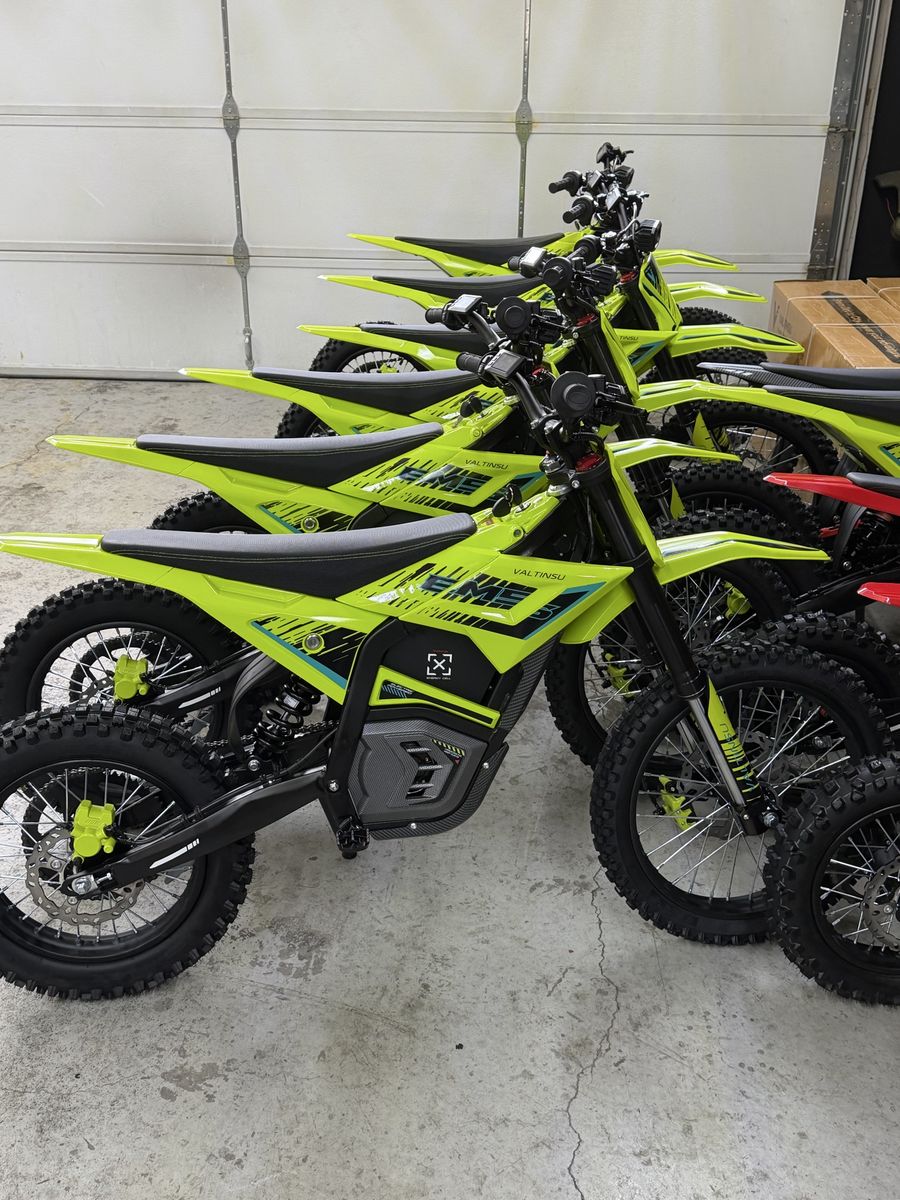VALTINSU EM5 PRO 14/17 Electric Dirt Bike 50MPH Brand New 0 Miles