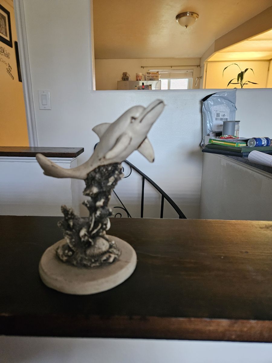 Hand Carved Dolphin