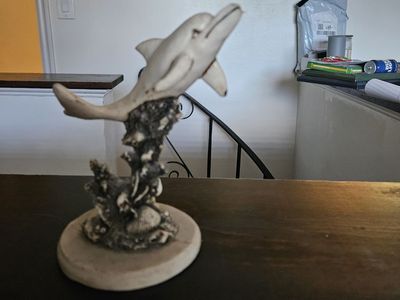 Hand Carved Dolphin