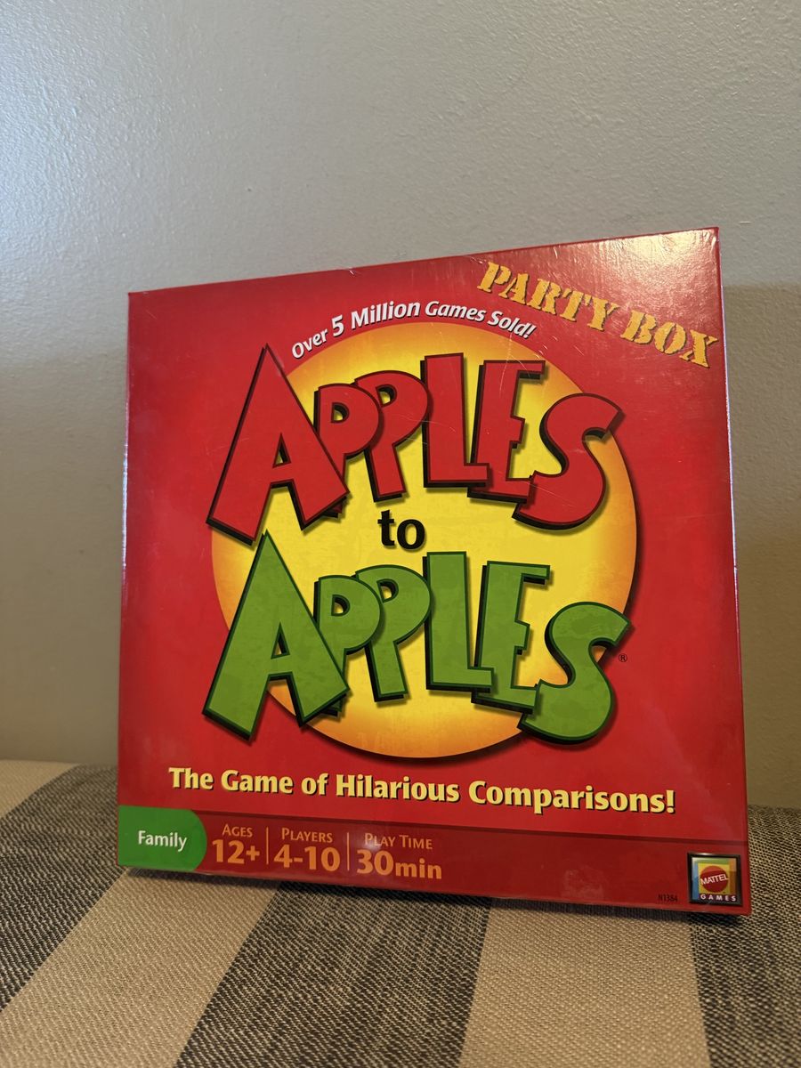Brand New Sealed Apples to Apples Party Box Board Game Mattel