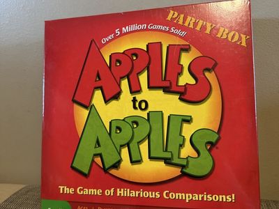 Brand New Sealed Apples to Apples Party Box Board Game Mattel
