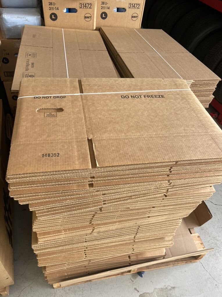 Cardboard Boxes Large Pallet