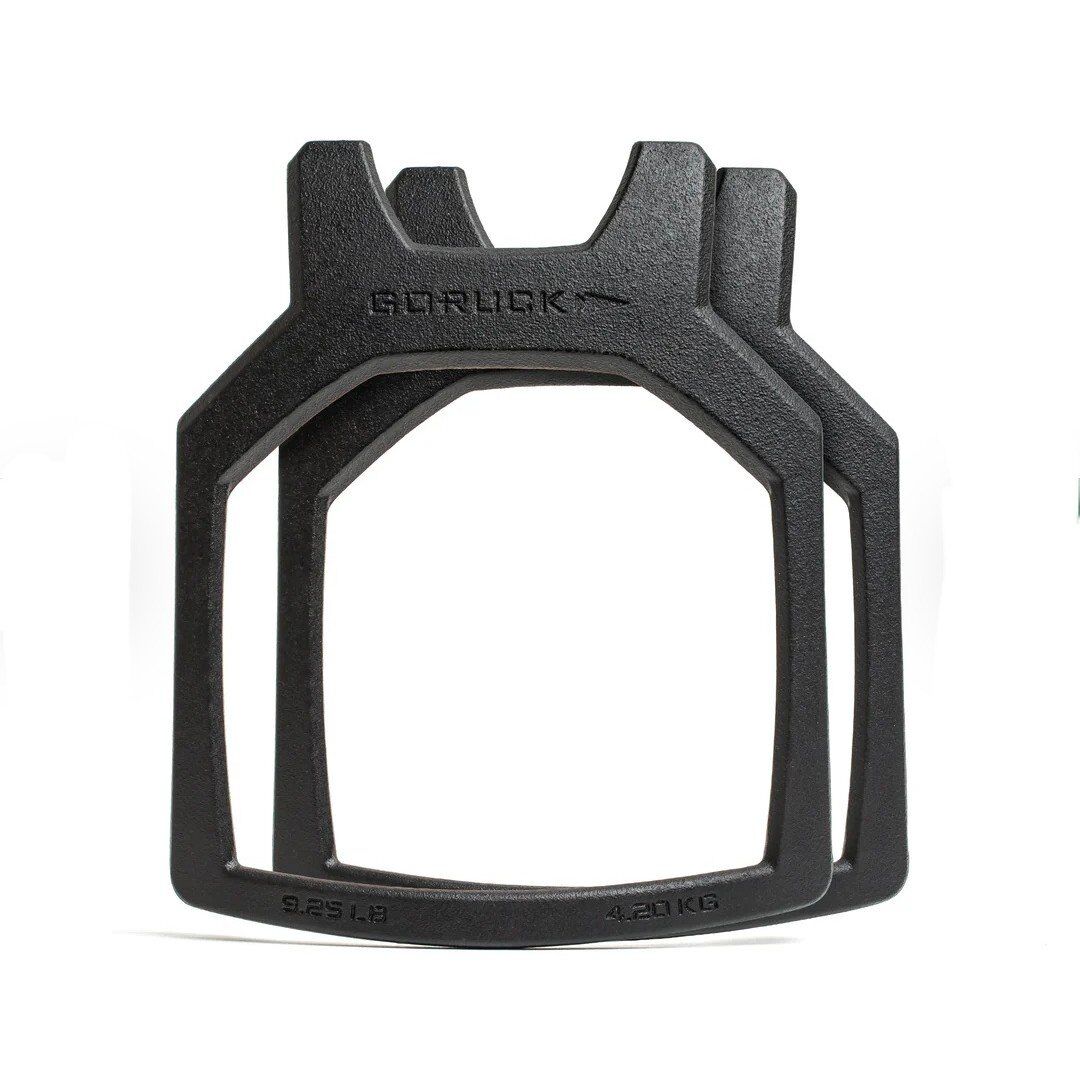 NEW- GO RUCK Curved Vest Plate Set (18.5lb)