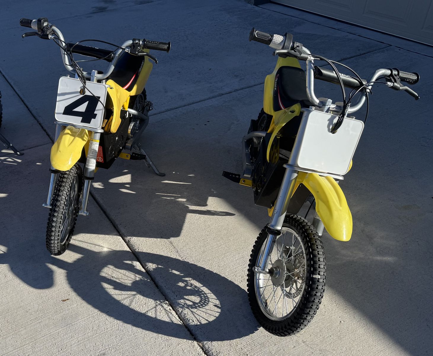 Razor MX650 Electric Motocycles