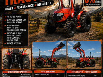 NEW Bad Boy 5045H Tractor & Loader