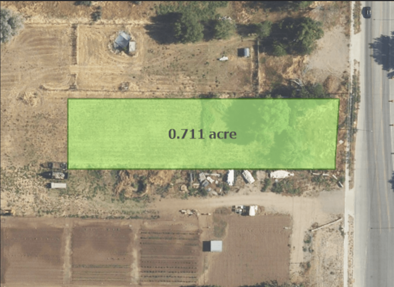 0.71-acre residential parcel