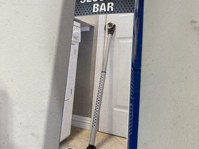 Brinks 20 Gauge Steel Door Security Bar - High Security Indoor Door Brace