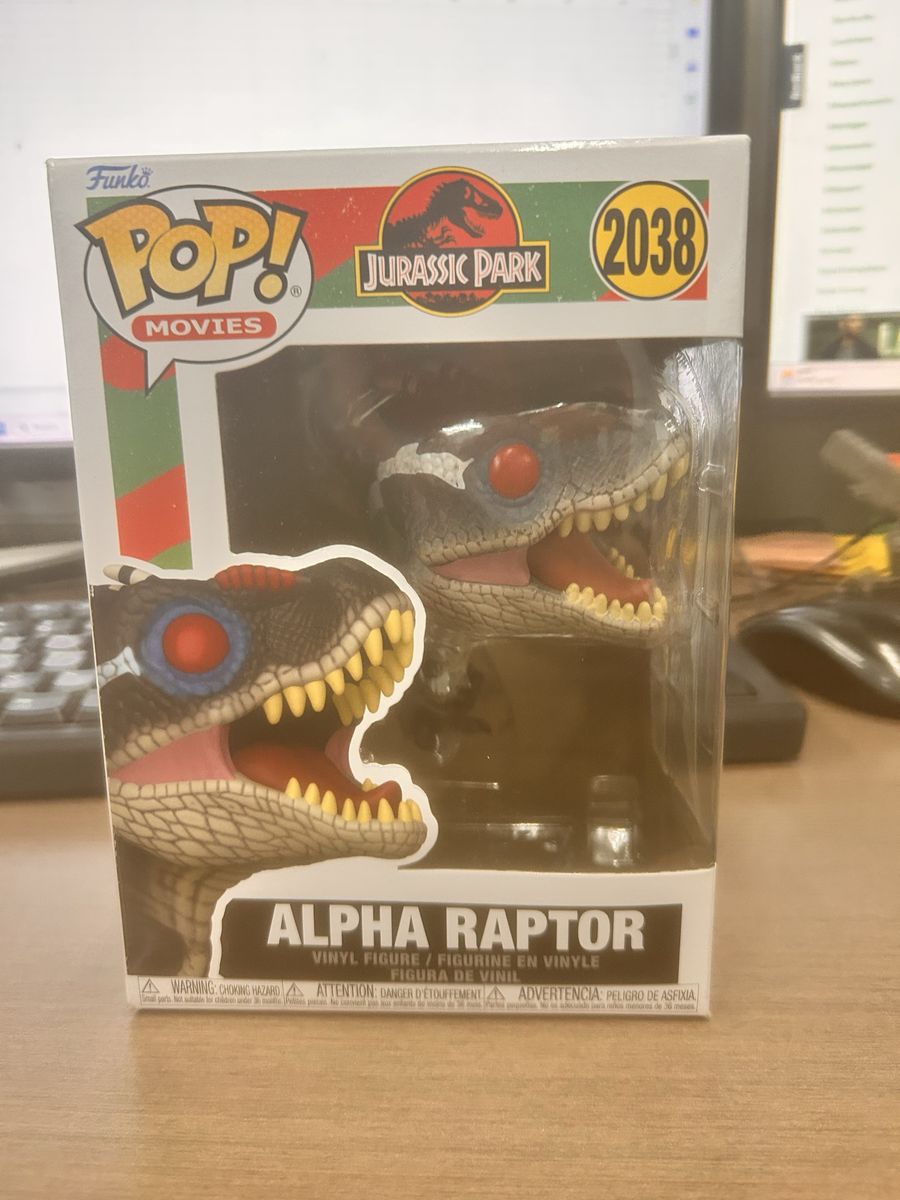 Alpha Raptor Jurassic Park 3 Funko Pop #2038
