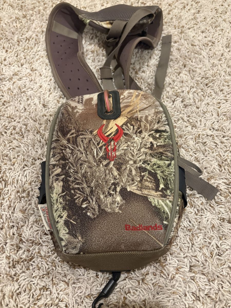 Badlands Bino XR Camo Binocular Case with Harness - Hunting, Hiking, Outdoor Gear
