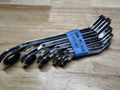 Craftsman SAE 12pt Ratcheting Box Wrench Set