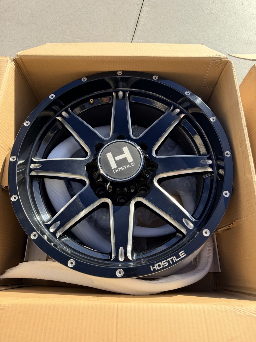 Hostile Wheels (20x10) - 8x6.5 (8x165.1) Bolt Ptrn