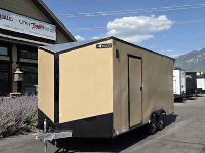 2027 Continental Cargo 8x18 / 8.5x18 All Aluminum Enclosed Cargo w/ Cabinet-Premium pkg New