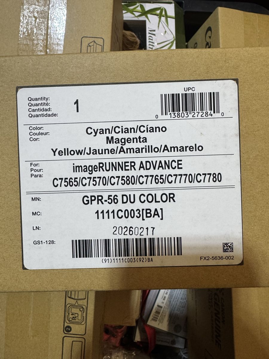 Canon GPR-56 DU Color Drum Unit Set (CMY) – New in Box