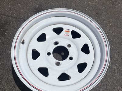 Trailer Spare tire rim 7x15” 4.5 lug pattern