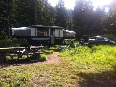 2014 Somerset E3 Pop-Up Toy Hauler Travel Trailer - 21ft 9in, Sleeps 6, Off-Road Ready