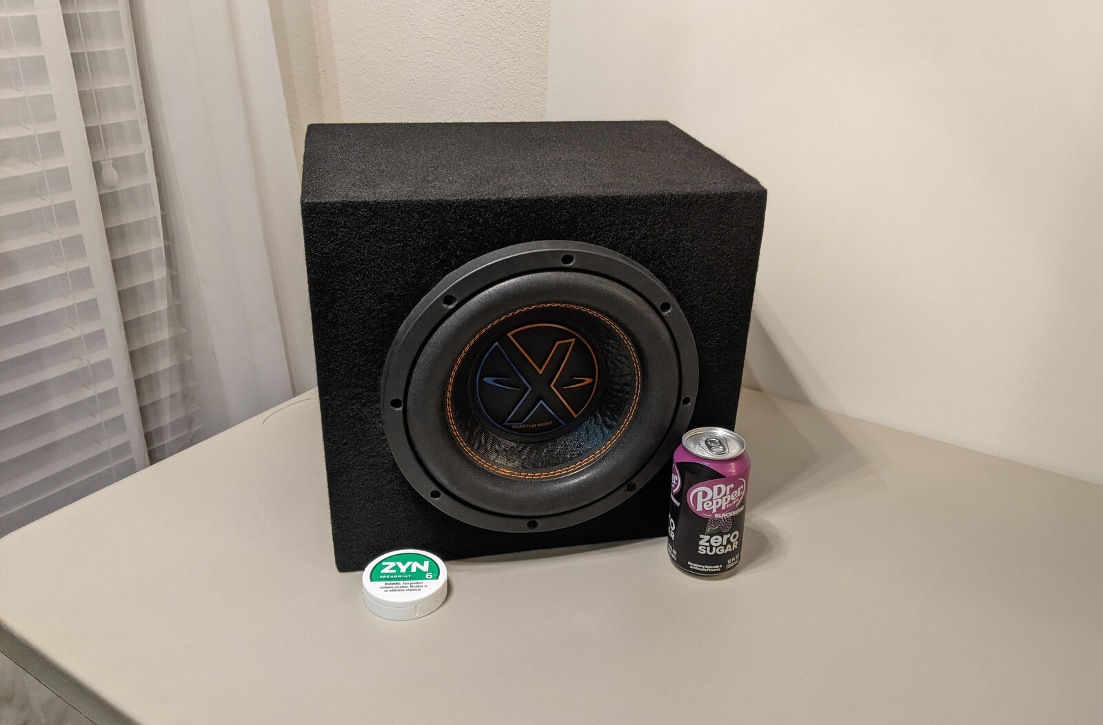 10" quantum X series 4,000 watt subwoofer