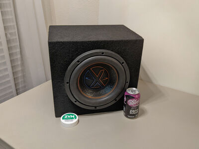 10" quantum X series 4,000 watt subwoofer