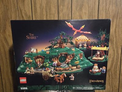 LEGO Icons The Lord of the Rings: The Shire 10354 New Sealed Box 2017 pcs