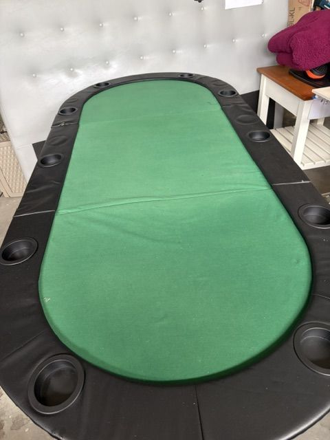 82" Foldable Poker Table Top with Bag