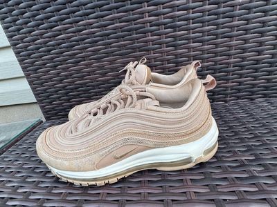 Nike Air Max 97 Metallic Gold Pink Running Shoes - Women's Size 10