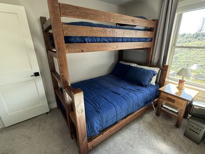 Handcrafted Solid Wood Bunk Bed - Twin Over Full by Montana Woodworks