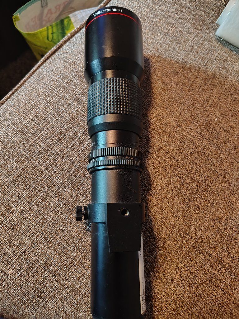 Vivitar Series 1 500mm f/8.0 Multi-Coated High Definition Telephoto Camera Lens