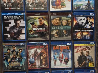 BLU RAY MOVIES- LIKE NEW