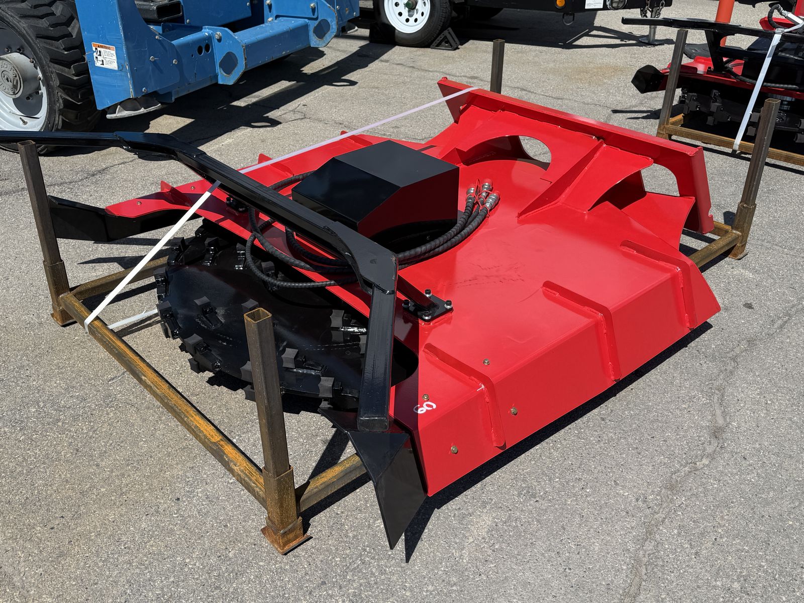 NEW Disc Mulcher Skid Steer Attachment 2026 GIYI DM59