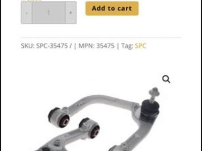 SPC Adjustable Upper Control Arms - Land Cruiser 250 / GX 550 / '24+ Tacoma / '25+ 4Runner