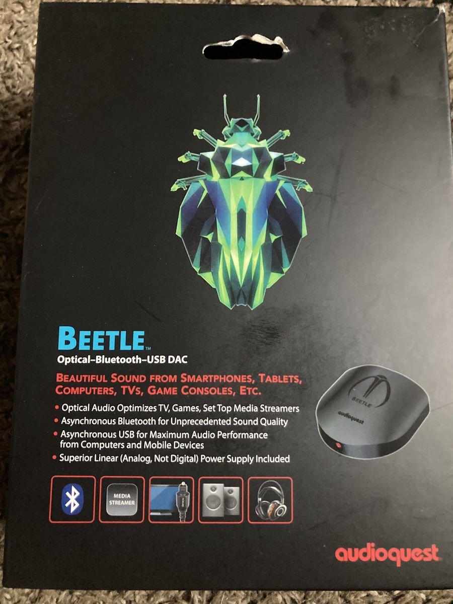 DAC Audioquest Beetle Bluetooth USB DAC