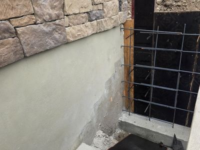 Concrete foundations, excavation. Walls, footings, flatwork