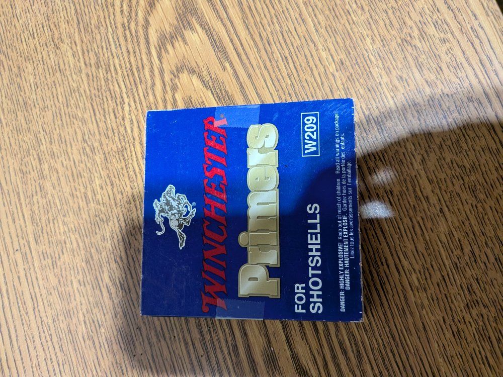 Winchester W209 Primers For Shotshells