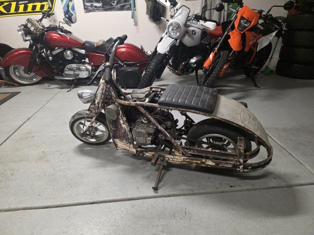 1955 cushman 100cc rat