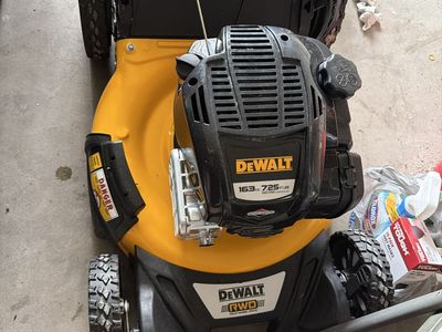 DEWALT 163cc 7.25 FT LBS RWD Push Mower