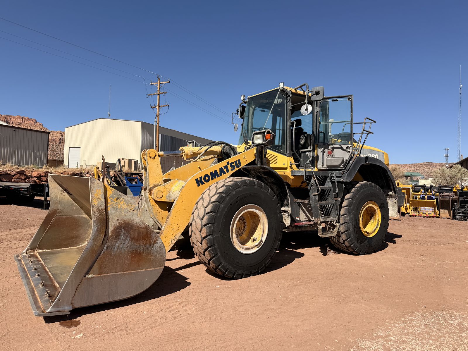 2017 Komatsu WA380 Wheel Loader
