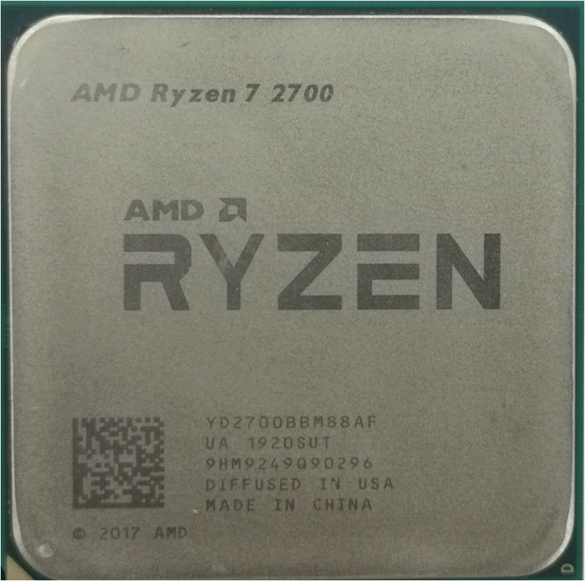 AMD Ryzen 7 2700 (AM4) CPU