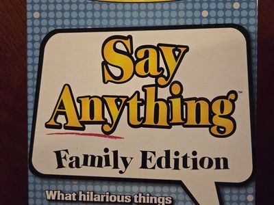Say Anything board game