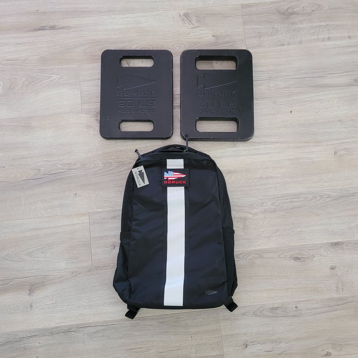 New-GO RUCK Basic Rucker w/Plates Bundle Backpack